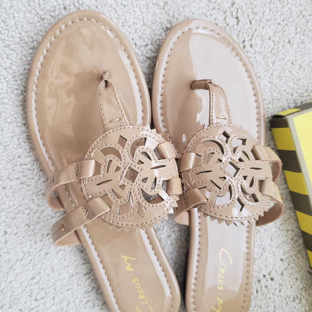 Sam Endleman tan sandals size 7.5